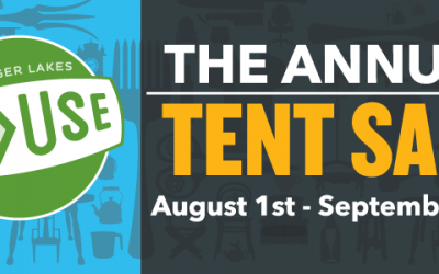 The Annual Tent Sale Returns To Ithaca ReUse Center This Thursday!