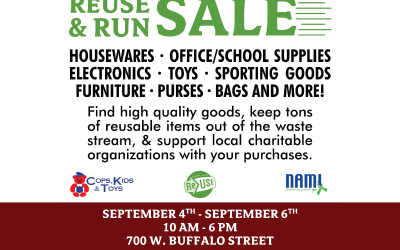 Check Out The ReUse & Run Sale This Weekend!