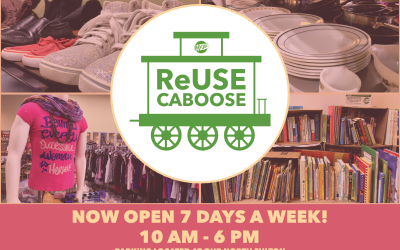 The ReUse Caboose Is Now Open Daily!