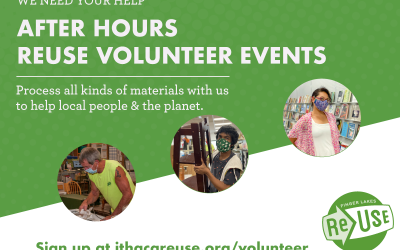 Evening Volunteer Events at Finger Lakes ReUse