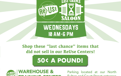50¢ A Pound At The Last Chance Saloon!