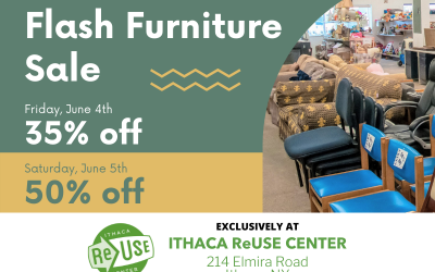 Flash Furniture Sale At Ithaca ReUse Center