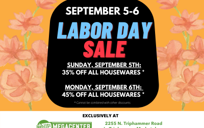 Labor Day Sale At ReUse MegaCenter