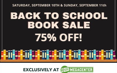 Back To School Book Sale At ReUse MegaCenter This Weekend
