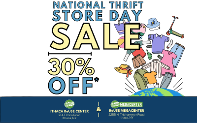 Celebrate National Thrift Store Day! 30% Off At Both ReUse Locations!