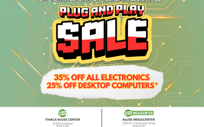 Electronics Sale At Both ReUse Centers This Weekend!